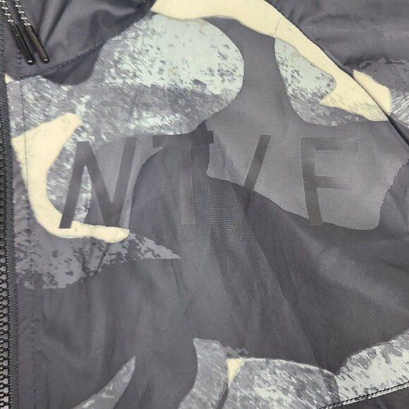 Nike Fullzip Hoodie Windbreaker Camo Black/Gray 687593-010 Size‎ Medium - Picture 2 of 8
